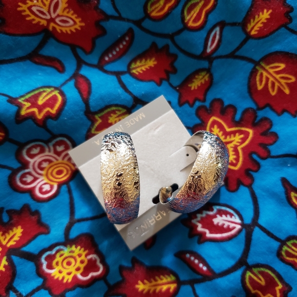 Fashion silver earrings - Picture 2 of 3